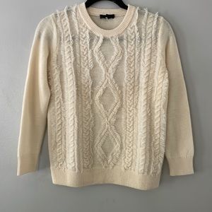 J. Crew Cream Sweater